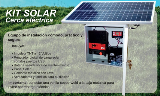 Kit solar Cerca Electrica
