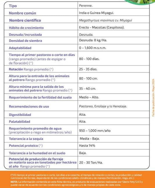 Ficha Técnica Zuri